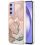 Abbildung zeigt Design Schutzhülle Backcover Marble rosé mit Ring Abbildung von Design Schutzhülle Backcover Marble rosé mit Ring