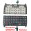 Abbildung von Tastatur +Tastaturplatine +Tasten-Kontakte QWERTZ