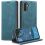 Abbildung von Exclusiv Tasche Bookstyle Handytasche blau