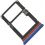Abbildung zeigt Original SIM Halter und Speicherkarten Einschub Tray blau Abbildung von Original SIM Halter und Speicherkarten Einschub Tray blau