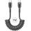 Abbildung von Spiralkabel Spiral Curly Ladekabel 2x USB Typ C