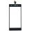 Touchscreen (Frontglas) schwarz