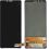 Display und Touchscreen -Modul schwarz