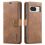 Exclusiv Tasche Bookstyle Handytasche braun