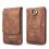 6.5 Zoll Handytasche aus Leder braun