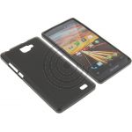 hier klicken, um das Produktfoto f&uuml;r Silikon Backcover-Schutzhülle schwarz zu vergr&ouml;&szlig;ern