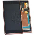 hier klicken, um das Produktfoto f&uuml;r Frontschale +Display +Touchscreen +Rahmen copper zu vergr&ouml;&szlig;ern