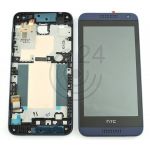 hier klicken, um das Produktfoto f&uuml;r Frontschale mit Display + Touchscreen blau zu vergr&ouml;&szlig;ern