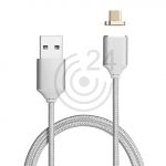 hier klicken, um das Produktfoto f&uuml;r Magnetisches Ladekabel + Micro-USB + Tye-C Adapter zu vergr&ouml;&szlig;ern