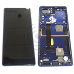 hier klicken, um das Produktfoto f&uuml;r Frontschale mit Display + Touchscreen blau zu vergr&ouml;&szlig;ern