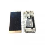 hier klicken, um das Produktfoto f&uuml;r Frontschale mit Display + Touchscreen gold zu vergr&ouml;&szlig;ern