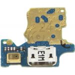 hier klicken, um das Produktfoto f&uuml;r unteres Sub-Board (Platine) m. Ladebuchse+Mikrofon zu vergr&ouml;&szlig;ern