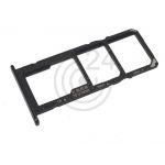 hier klicken, um das Produktfoto f&uuml;r Dual SIM / MicroSD Halter Einschub Tray schwarz zu vergr&ouml;&szlig;ern