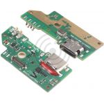 hier klicken, um das Produktfoto f&uuml;r USB-Ladebuchse Ladestecker Platine mit Mikrofon zu vergr&ouml;&szlig;ern