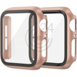 hier klicken, um das Produktfoto f&uuml;r Panzerglas Displayschutz Schutzglas im Bumper rose zu vergr&ouml;&szlig;ern