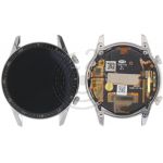 hier klicken, um das Produktfoto f&uuml;r Smartwatch Display + Touchscreen + Gehäuse silber zu vergr&ouml;&szlig;ern