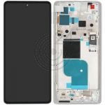 hier klicken, um das Produktfoto f&uuml;r Display + Touchscreen Einheit mit Rahmen weiß zu vergr&ouml;&szlig;ern