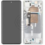 hier klicken, um das Produktfoto f&uuml;r Display + Touchscreen Einheit mit Rahmen weiß zu vergr&ouml;&szlig;ern