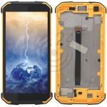 hier klicken, um das Produktfoto f&uuml;r Display + Touchscreen Einheit mit Rahmen orange zu vergr&ouml;&szlig;ern