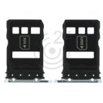 hier klicken, um das Produktfoto f&uuml;r Dual SIM Halter Einschub Tray silber zu vergr&ouml;&szlig;ern