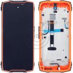 hier klicken, um das Produktfoto f&uuml;r Display + Touchscreen Einheit mit Rahmen orange zu vergr&ouml;&szlig;ern