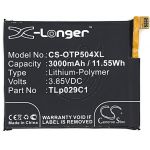 hier klicken, um das Produktfoto f&uuml;r Akku Lithium-Polymer 3000 mAh wie TLP029C1 / TLP029C7 zu vergr&ouml;&szlig;ern