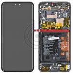 hier klicken, um das Produktfoto f&uuml;r Display + Touchscreen + Rahmen + Akku schwarz zu vergr&ouml;&szlig;ern