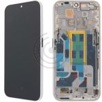 hier klicken, um das Produktfoto f&uuml;r Display + Touchscreen Einheit mit Rahmen weiß zu vergr&ouml;&szlig;ern