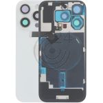 hier klicken, um das Produktfoto f&uuml;r Rückschale Akkudeckel Glas Deckel Rückseite weiß zu vergr&ouml;&szlig;ern