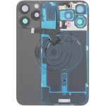 hier klicken, um das Produktfoto f&uuml;r Rückschale Akkudeckel Glas Rückseite schwarz zu vergr&ouml;&szlig;ern