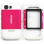 hier klicken, um das Produktfoto f&uuml;r Gehäuse Oberschale Rückseite weiß pink zu vergr&ouml;&szlig;ern