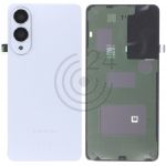 hier klicken, um das Produktfoto f&uuml;r Rückschale Akkudeckel silber blau mit Kameraglas zu vergr&ouml;&szlig;ern